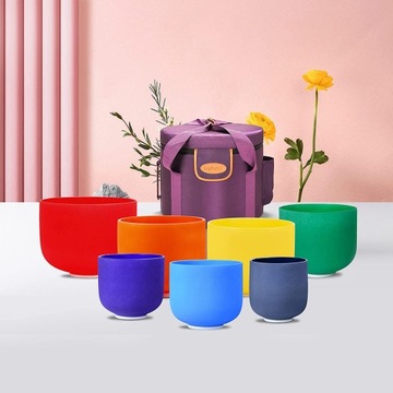 НАБОР ИЗ 7 КВАРЦЕВЫХ ПОЮЩИХ ЧАШ TOPFUND BAG