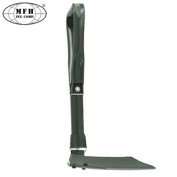 Складная военная лопата MFH Field Shovel с чехлом Pickaxe Saw +Free