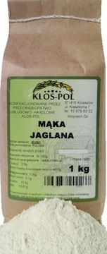 MĄKA JAGLANA 1KG Z POLSKIEJ KASZY MŁYN 'KŁOS-POL'