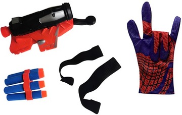 ЧЕЛОВЕК-ПАУК СУПЕРГЕРОЙ КОСПЛЕЙ ПЕРЧАТКИ ДЛЯ СТРЕЛЬБЫ С ПУСКАМИ