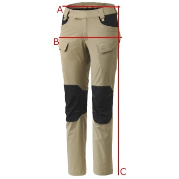 Женские треккинговые брюки-карго OTP VS HELIKON Black Regular M