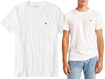 ABERCROMBIE Hollister T-Shirt Koszulka Logo XXL