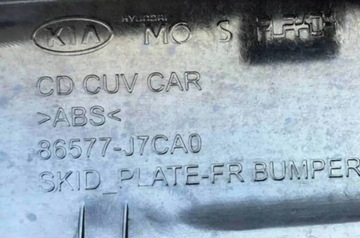 KIA XCEED DOPLNĚNÍ LIŠTA NÁRAZNÍKU PŘEDNÍHO PŘEDNÍ