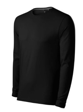 Koszulka męska długi rękaw MALFINI BRAVE czarna L