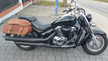 Suzuki VLR1800 vlr 1800 черные кофры + пилообразные рамы