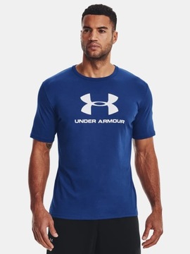 KOSZULKA MĘSKA UNDER ARMOUR T-SHIRT SZYBKOSCHNĄCA BAWEŁNA SPORT 1329590-471