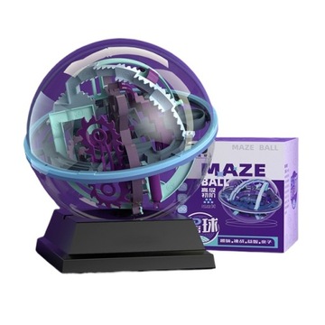 MAZEBALL GRA ZRĘCZNOŚCIOWA PORTAL KULA 3D LABIRYNT-56 różnych trybów