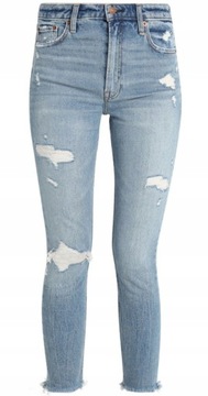 Spodnie jeansy damskie Abercrombie & Fitch 26