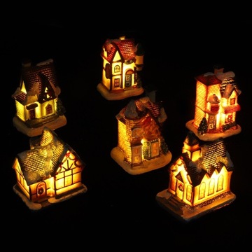 ŚWIĄTECZNE GLOW HOUSE PREZENT MAŁE ŚWIĄTECZNE DOSTAWY
