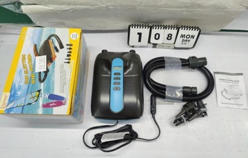 Электрический воздушный насос SUP 20PSI 12В 110Вт синий