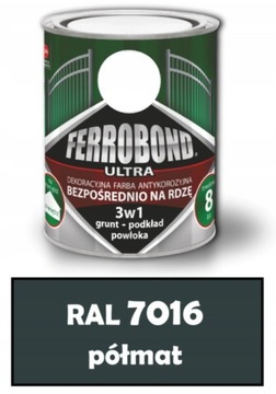 FERROBOND PÓŁMAT ANTRACYT 7016 2,5L