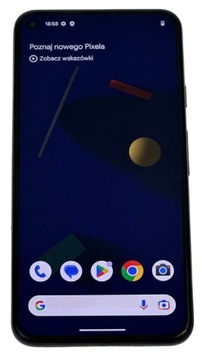 Google Pixel 5 GTT9Q 128GB single sim black czarny