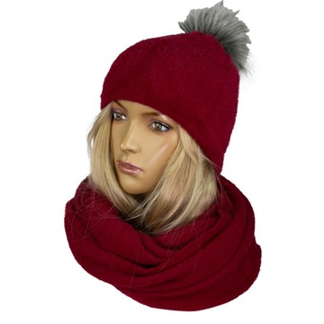 В комплекте #АЛЬПАКА ШАПКА С ПОМПОМ+ЮБКА