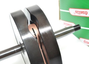 Коленвал с орг подшипником. шаблон WSK 125 ДУЭЛЛИ