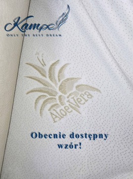 POKROWIEC na materac 160x210 ALOEVERA Pikowany