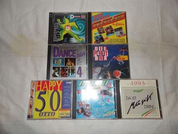 Płyty CD Dance Hits Die Party BOX rozrywkowa POP
