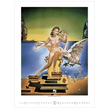 Salvador Dali Kalendarz Ścienny 2026 Duży Format 42x56 cm Sztuka