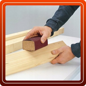 5x PAPIER ŚCIERNY Arkusz na płótnie Do wygładzania 230x280mm P400