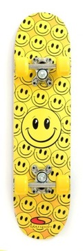 Deskorolka SMJ Sport Smile żółta