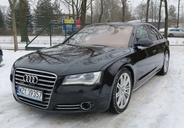 Audi A8 D4 Sedan 3.0 TDI 250KM 2011 Audi A8 Audi A8 3.0 TDI DPF quattro tiptronic 3.0 Diesel 250KM