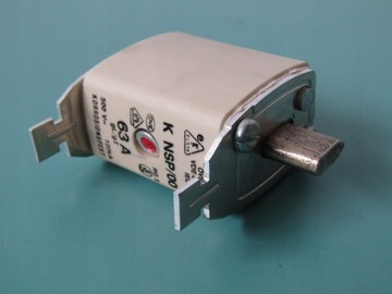 ВСТАВКА ЛЕЗВИЧНОГО ПРЕДОХРАНИТЕЛЯ 63A K NSP/00 gL/gl