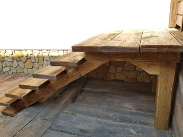 Бетонная лестница имитация дерева бетон