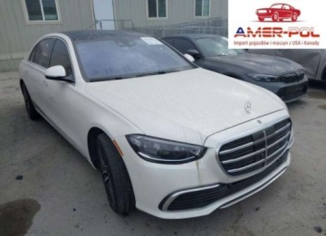 Mercedes Klasa S W223/V223 2021 Mercedes-Benz Klasa S 580 4Matic 2021 4.0l 4.0 Benzyna 496KM