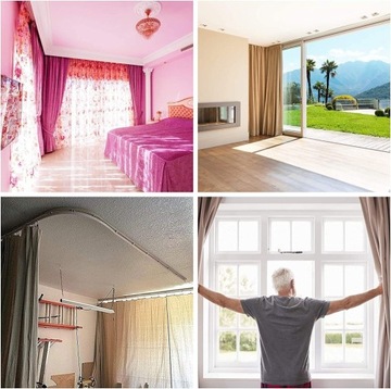 ГИБКИЕ ШТОРЫ ПОТОЛОЧНЫЕ КАРДИНЫ, 3М, ДЛЯ ЭРКОВ