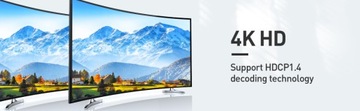 РАЗДЕЛИТЕЛЬ HDMI 1x4 4K*2K 3D Full HD аудиоразветвитель