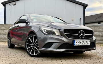 Mercedes CLA C117 Coupe 1.6 200 156KM 2015 Mercedes-Benz CLA 1.6 SALON POLSKA 1 rej 2016 kamera AUTOMAT bi-xenon zadb, zdjęcie 2