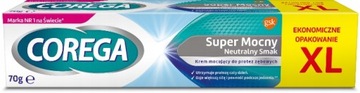 COREGA Super Mocny Krem do protez zębowych 70g