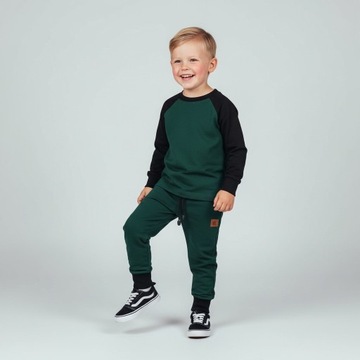 TuSzyte | Spodnie softshell, zielone, PL R.122