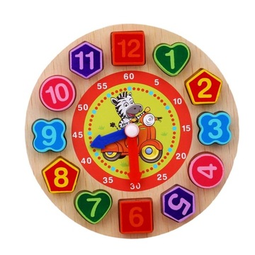 СОРТЕР ДЕРЕВЯННЫЕ ЧАСЫ + НАЗВАНИЕ БИСЕРА ДЛЯ ДЕТЕЙ В ПОДАРОК