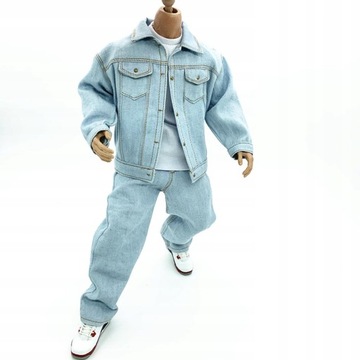 Odzież męska w skali 1/6 figurka lalki