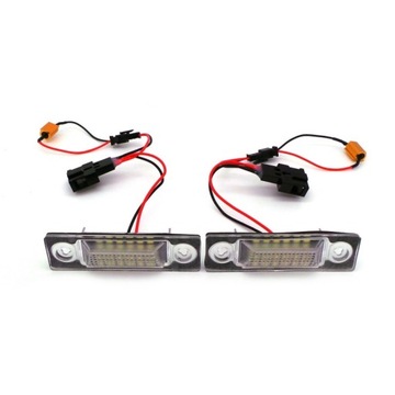 VW Sharan lampki tablicy rejestracyjnej LED 2szt