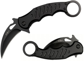 NÓŻ SPRĘŻYNOWY KARAMBIT SKŁADANY CS:GO NECK PAZUR