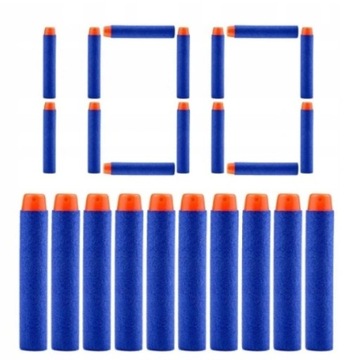 100 STRZAŁEK DO WYRZUTNI PIANKOWE STRZAŁKI DO WYRZUTNI