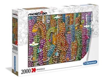 PUZZLE 2000 Mordillo The Jungle Clementoni 32565