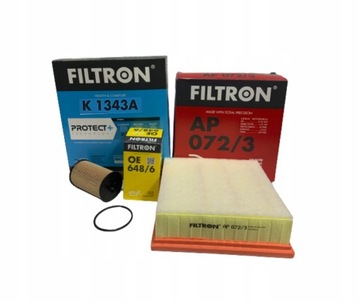 ZESTAW FILTRÓW FILTRON OPEL MERIVA B 1.4 10-