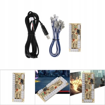 ENCODER PC ARCADE USB BUTTONBOX GRA ZRĘCZNOŚCIOWA