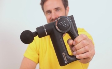 Pistolet masujący wibrujący 3 w 1 Holvital (6 głowic masujących)