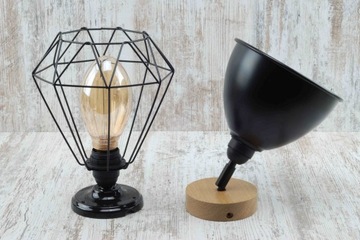 oprawka e27 z dwoma pierścieniami do abażuru oprawka do klosza lampa loft