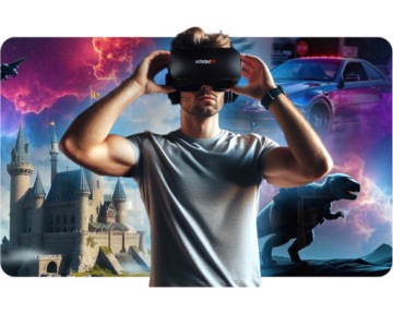VR ОЧКИ 3D ВИРТУАЛЬНЫЕ ОЧКИ ДЛЯ СМАРТФОНА ДЛЯ ИГР ДЛЯ 360 ВИДЕО