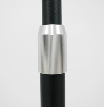 Регулируемая вращающаяся светодиодная косметическая лампа для ресниц, бестеневая напольная, черная