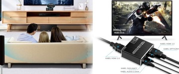 HDMI-HDMI + аудио SPDIF ARC экстрактор SPH-AE06