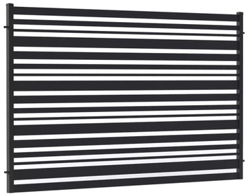 Panele ogrodzeniowe INCOGNITO BR1342L Ocynk RAL 7016 Antracyt 200x120 cm