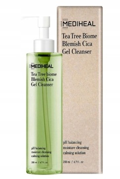 MEDIHEAL TEA TREE Blemish Cicica oczyszczający żel do mycia twarzy, 200 ml