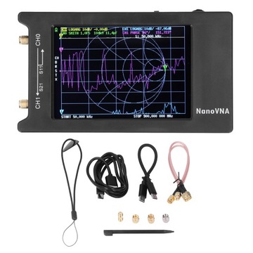 NanoVNA H4 analizator antenowy 4''50kHz-300MHz