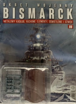 NR 88 KOLEKCJA BISMARCK OKRĘT WOJENNY