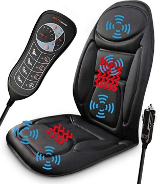 НАГРЕВАТЕЛЬНЫЙ МАССАЖНЫЙ КОВРИК ДЛЯ АВТОКРЕСЛА ДЛЯ МАССАЖА СПИНЫ, ПОДОГРЕВ 230/12В